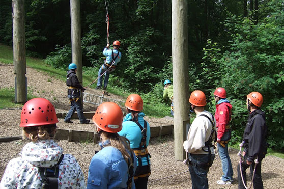 2009 - Ausflug Hochseilgarten | 4
