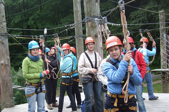 2009 - Ausflug Hochseilgarten | 6