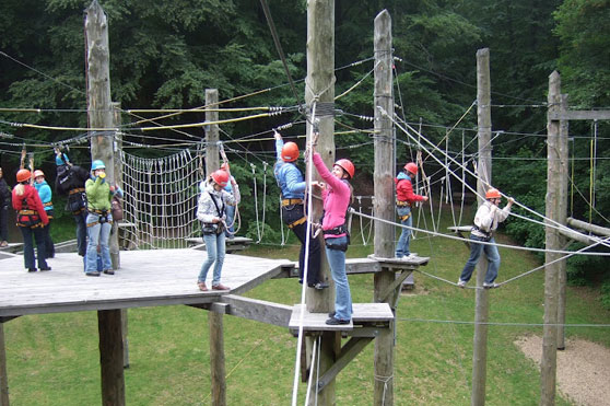2009 - Ausflug Hochseilgarten | 7